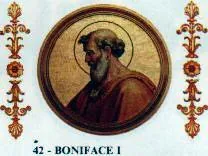 Retrat de Papa Bonifaci I