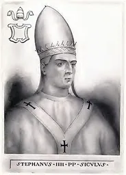 Retrat de Papa Esteve III