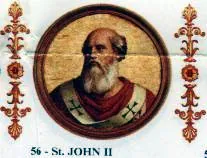 Retrat de Papa Joan II