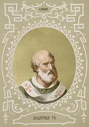 Retrat de Papa Joan VI