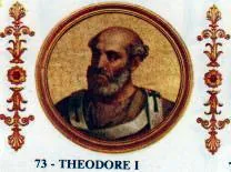 Retrat de Papa Teodor I